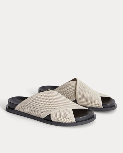 The ReKnit Form Crossover Sandal | Sandshell