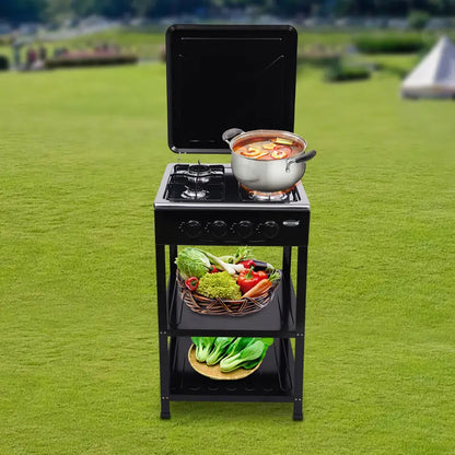 💥💥 🍳 4 Burner Outdoor Gas Stove | Natural Gas & LPG Compatible