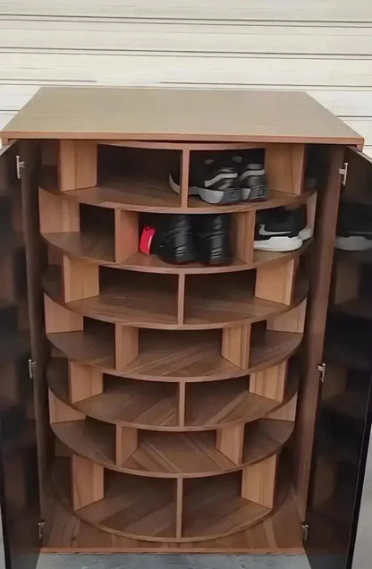 💪High-end quality🎉Clearance sale Large capacity rotating shoe rack（🎁Special Sale—Free Shipping）