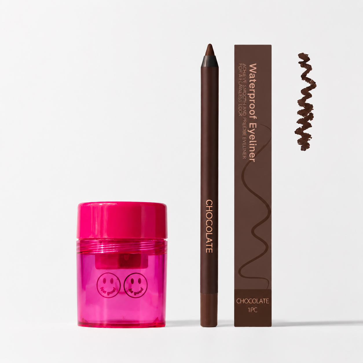 Ultra-Pigmented Beachproof Gel Pencil Eyeliner With Free Sharpener💛