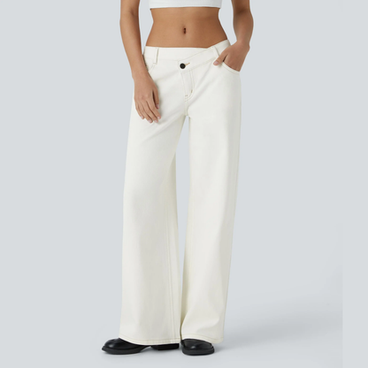 ⚡Women's Low Rise Wide Leg Jeans