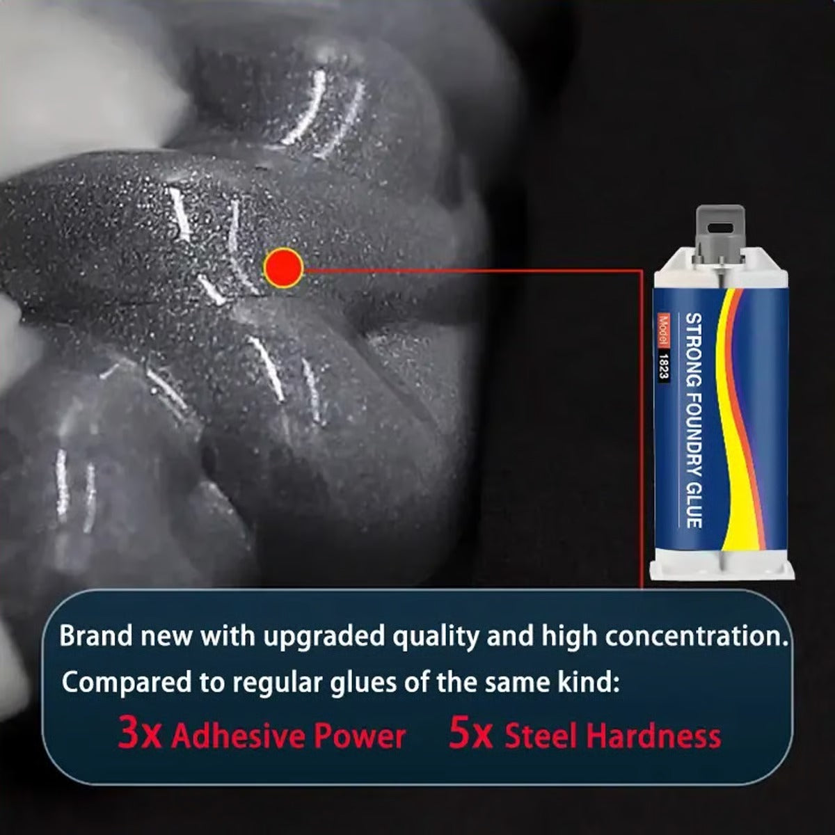 🛠️ BUY MORE GET MORE FREE ⚡ Heavy-Duty Industrial Adhesive – High-Strength Bond, Heat & Impact Resistant for Multiple Materials