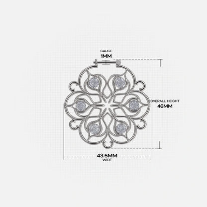MANDALA BLOOM EARRINGS