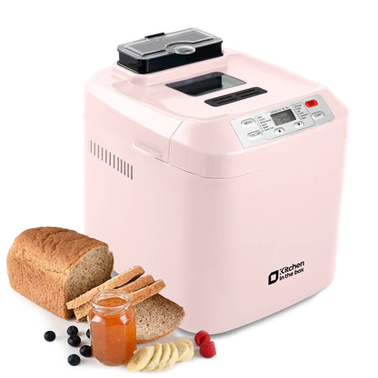 Automatic Bread Maker 2LB - 12-in-1 with Nut Dispenser
